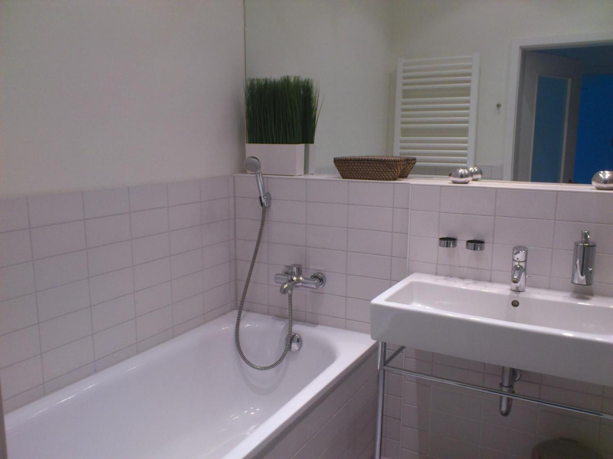 Modernes Appartment, 3 Gehminuten Zum Strand, Pool+Sauna ツェンピン エクステリア 写真
