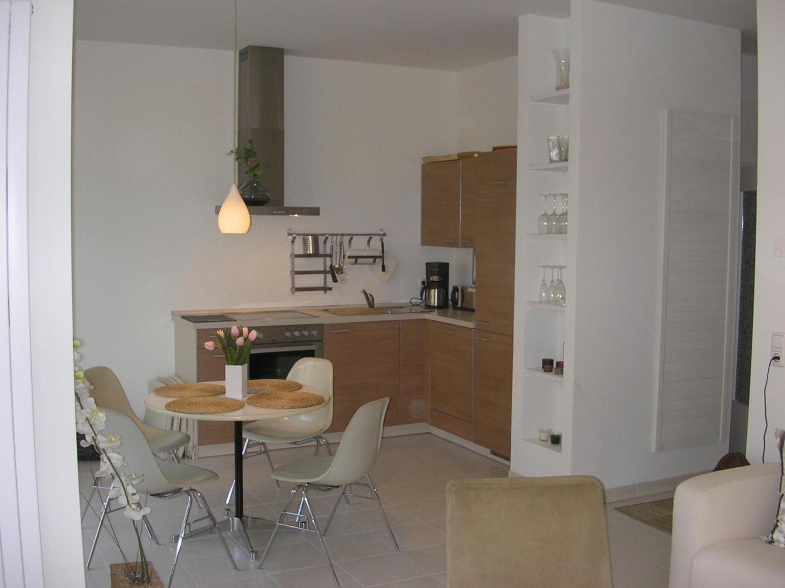 Modernes Appartment, 3 Gehminuten Zum Strand, Pool+Sauna ツェンピン エクステリア 写真